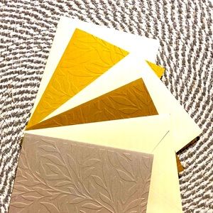 Set of 6 Cards w/envelopes(3 colors)